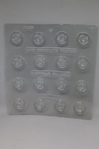 The Chocolate Factory Bite Size Rose Chocolate Candy Molds - Used