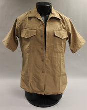 Load image into Gallery viewer, USMC Marine Corps Khaki Dress Shirt Short Sleeve - 15-1/2 - Used