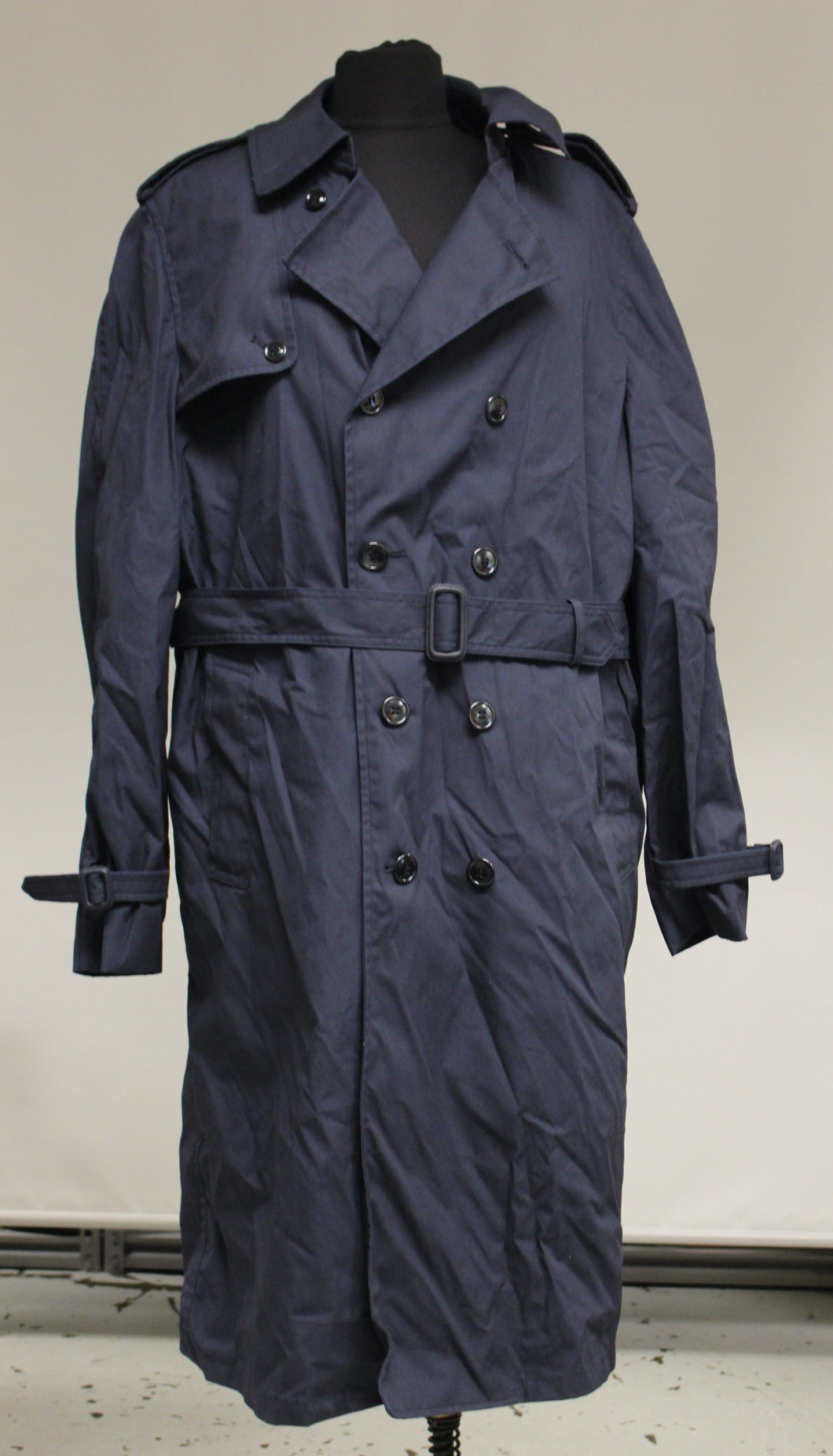 Air Force Women's All Weather Trench Coat with Liner - Blue - 22L - Used