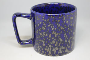 Starbucks Fall 2020 Blue Black Speckle Ceramic Coffee Cup Mug - 14 Fl Oz - Used