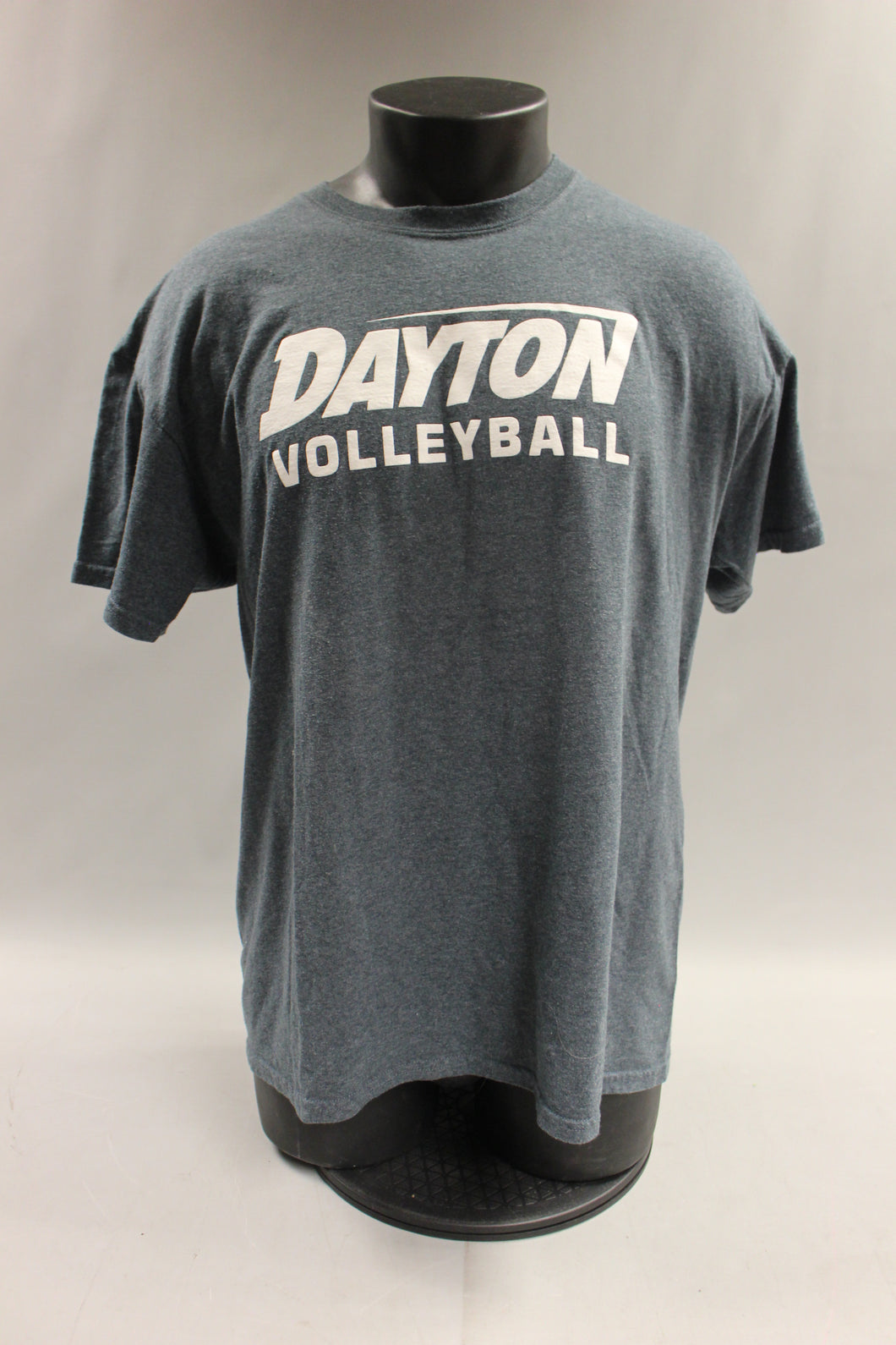 Dayton Flyers Volleyball T-Shirt - Large - Gray - Used