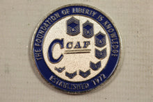 Load image into Gallery viewer, Community College of Air Force- EST. 1972 Challenge Coin - Used