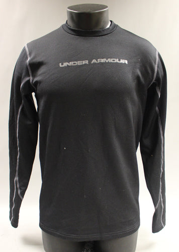 Under Armour Long Sleeve Shirt - Black - Medium - Fitted - Used