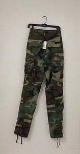 US Army Hot Weather BDU Woodland Trousers - XSmall Long - 8415-01-184-1343 - New