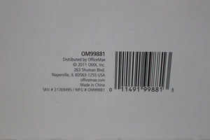 Office Max Prong Bases - 1" Bases - 100 Count - New