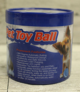 Interactive Wicked Pet Toy Ball - Blue - New