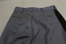 Load image into Gallery viewer, Hanover Uniform Men&#39;s Gray Slacks with Black Stripe - Size: 33 - Used