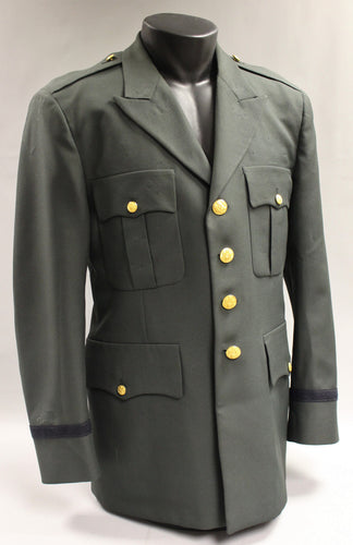 US Army Class As Men's Green Dress Coat / Jacket - Size: 37 Short - Used