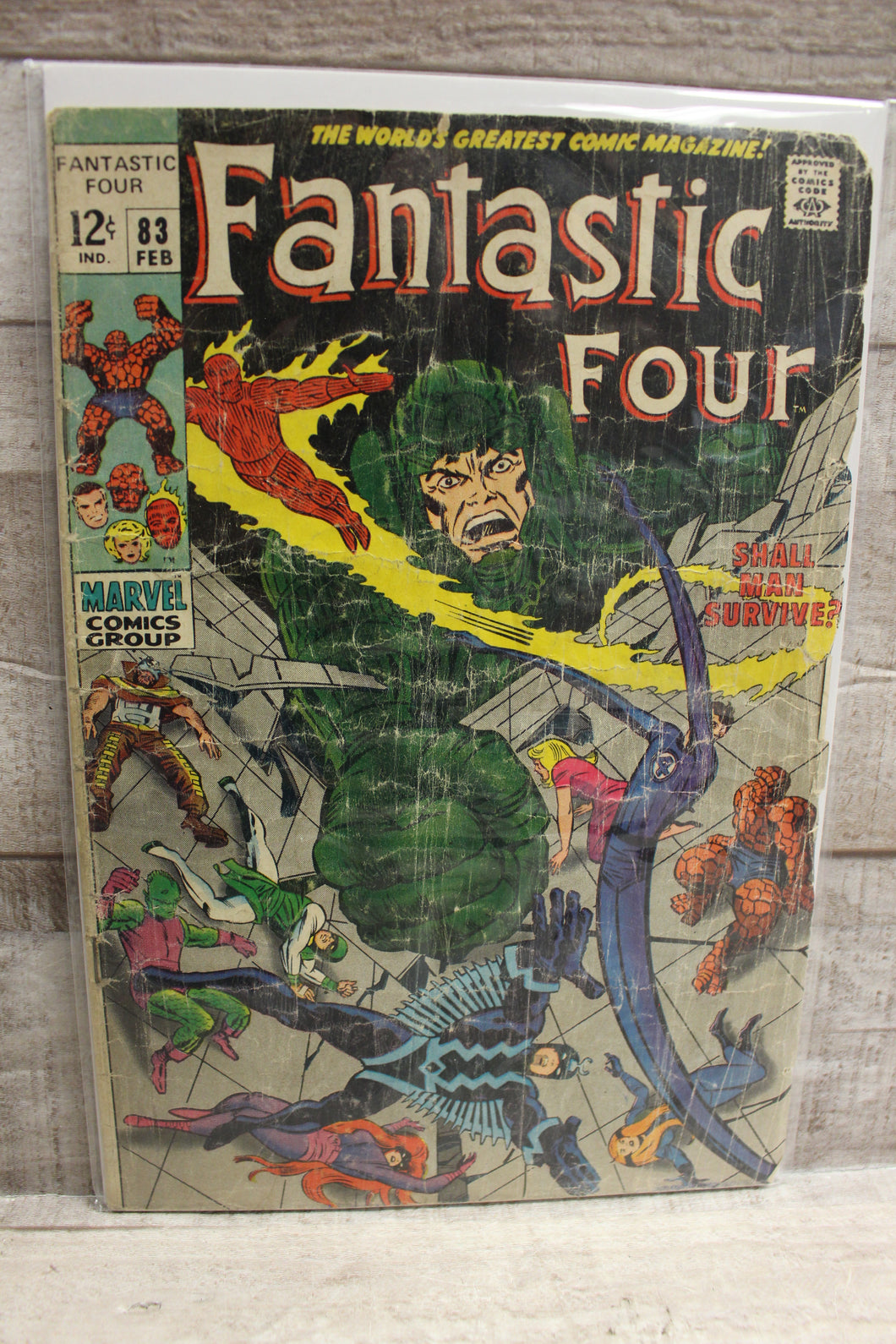 Marvel Comics Fantastic Four #83 Comic Book -Used