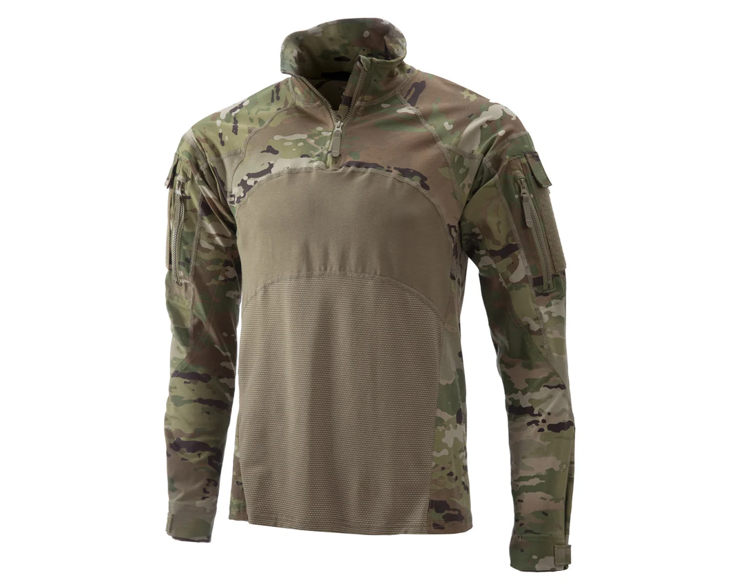 Massif Army OCP Advanced Quarter Zip Combat Shirt (FR) - Large - New