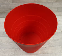 Load image into Gallery viewer, Ikea FNISS Desk Trash Can Wastebasket - Red - 3 Gallon - Used