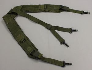 US Military Army Y Style LC-1 Suspenders For Tactical Load Bearing Pistol Belt