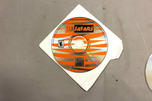 Sim Safari PC CD-ROM Computer Game - Disc Only - Used