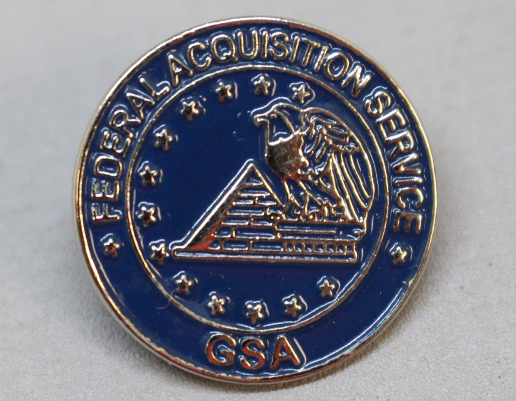 Federal Acquisition Service Pin - GSA - Used