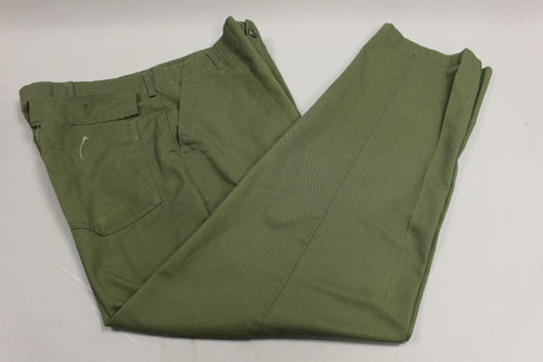 US Army Men's Utility Trousers Pants - OG-507 - 38 x 33- 8405-00-610-2697 - Used