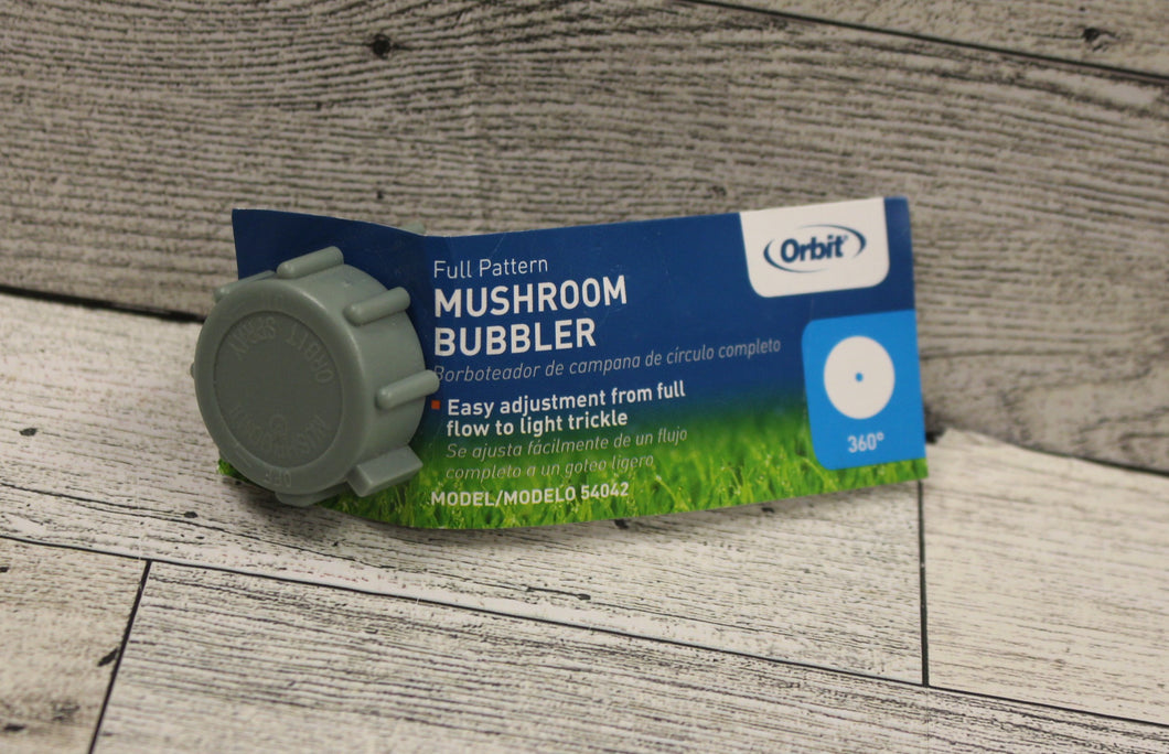 Orbit 54042 Mushroom Bubbler - New