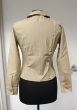 Load image into Gallery viewer, US Army Women&#39;s Short Sleeve Dress Shirt - Tan - Not Tuck In - Size: 8S - New