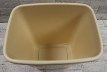 Load image into Gallery viewer, Vintage Rubbermaid Desk Wastebasket Trashcan - 3.5 Gal - Beige - 1039-1 - Used