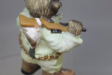 Load image into Gallery viewer, Duck Hunting Bear Figurine - Used