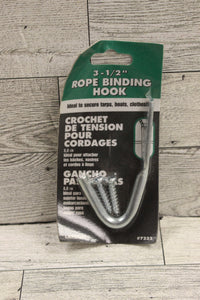 Lehigh 3 1/2" Rope Binding Hook - 7222 - New