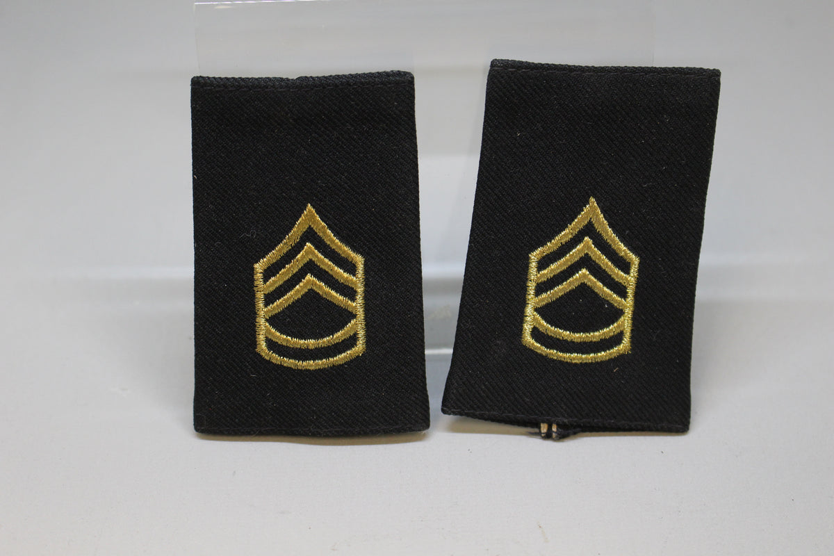 US Army E-7 Sergeant First Class Epaulets - Small - Used – Military ...