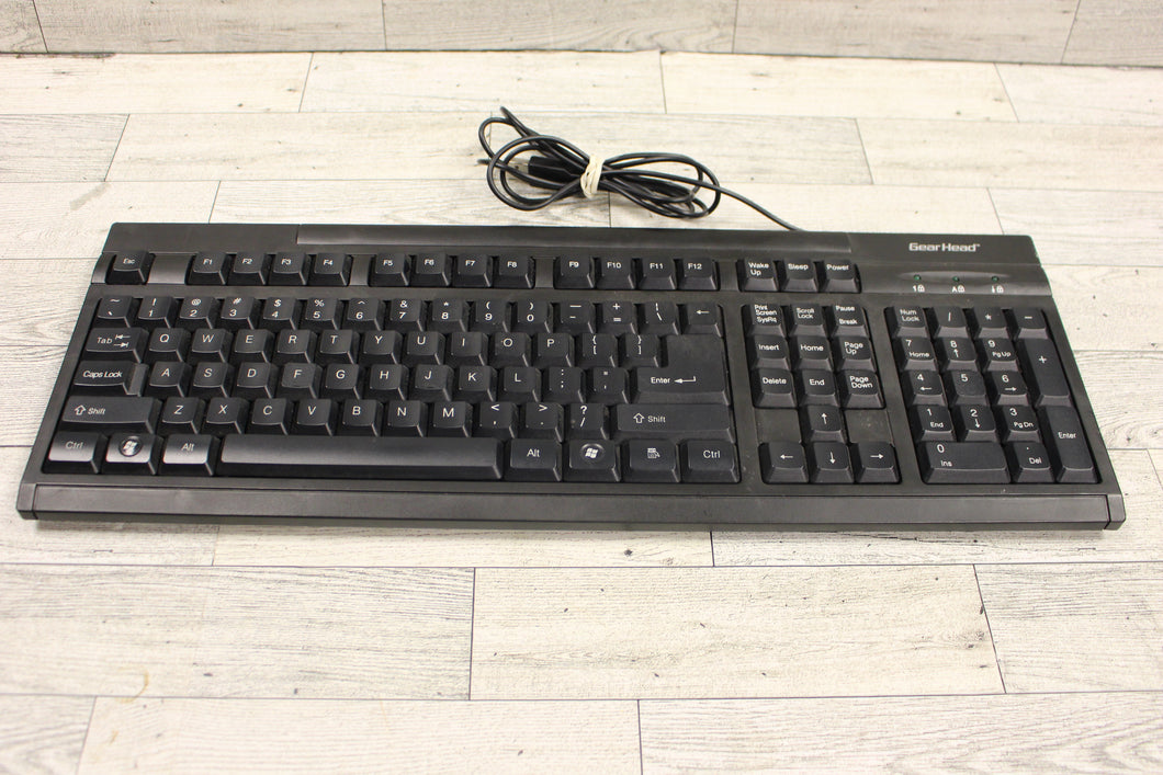 Gear Head Keyboard - Model KB2500U - Wired - Used