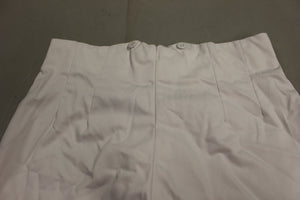 US Air Force Men's Cadet Parade Dress White Service Trousers - Size: 34R - Used