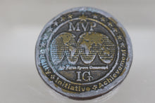 Load image into Gallery viewer, Air Force Space Command MVP IG Challange Coin - Used