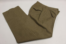 Load image into Gallery viewer, Vintage US Army M-1952 Men&#39;s Olive Drab Wool Trousers Pants - W32 x L31 - Used