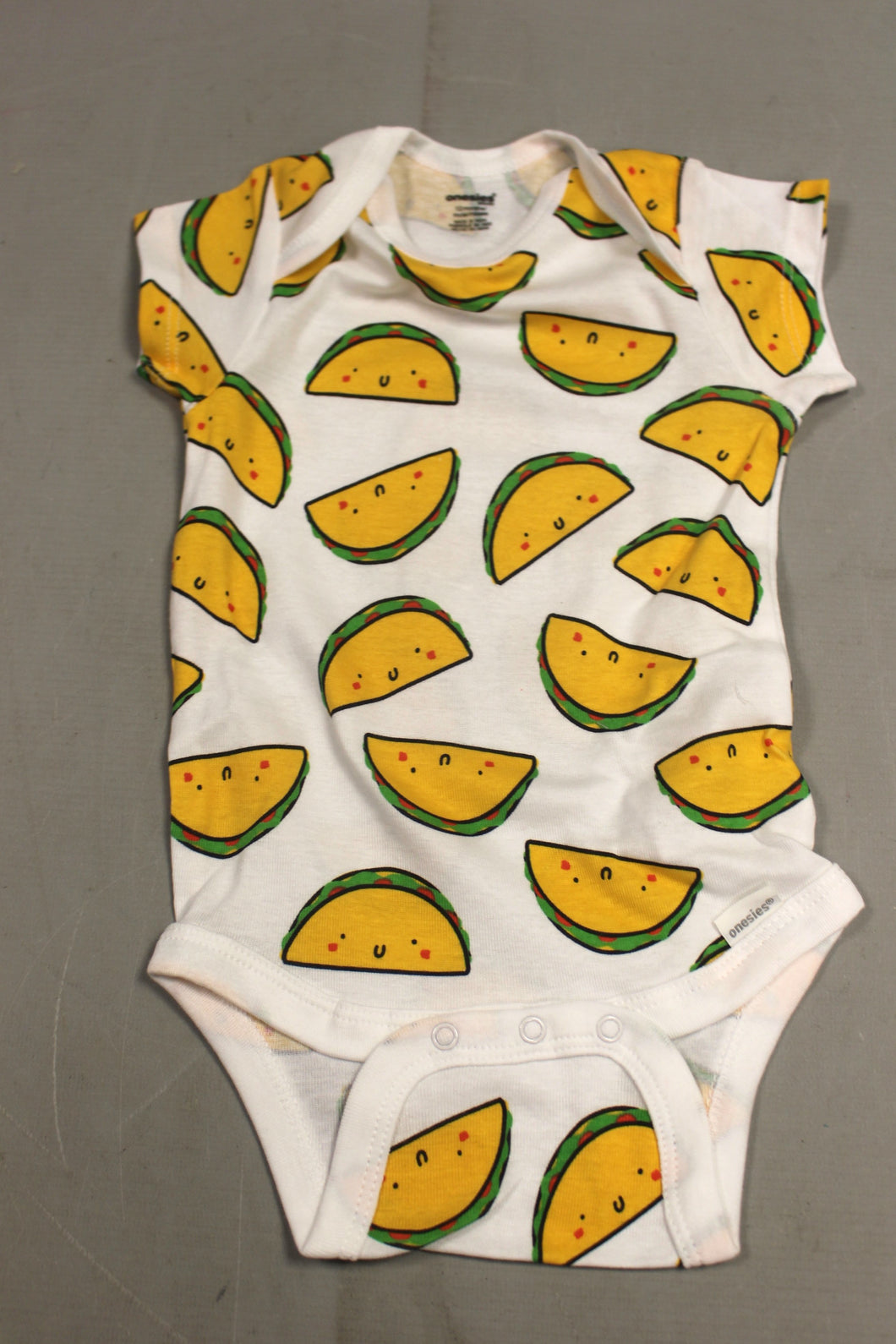 Taco Baby One Piece - Short Sleeve - 12 Months - New