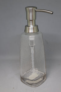 Glass Soap Dispenser with Pump - New