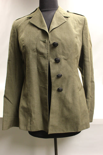 US Marine DSCP Woman's Poly/Wool Coat - 8410-01-413-2806 - 8MR - Used