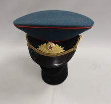 Load image into Gallery viewer, WWII Russian Soviet Military Parade Visor Cap - Size: 57 - Used