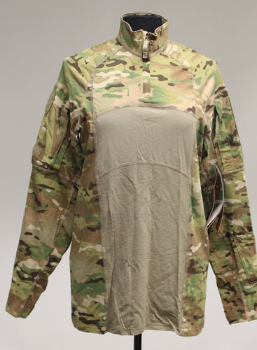 Army Multicam FR Advanced Improved Combat Shirt With 1/4 Zipper - Medium - New