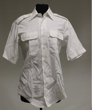 Load image into Gallery viewer, US Army Man&#39;s Short Sleeve White Shirt - 8405-01-598-1632 - Size: 17.5 A - Used