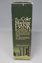 Load image into Gallery viewer, Vintage Plastic Coke Machine Bank - includes bottles - Used