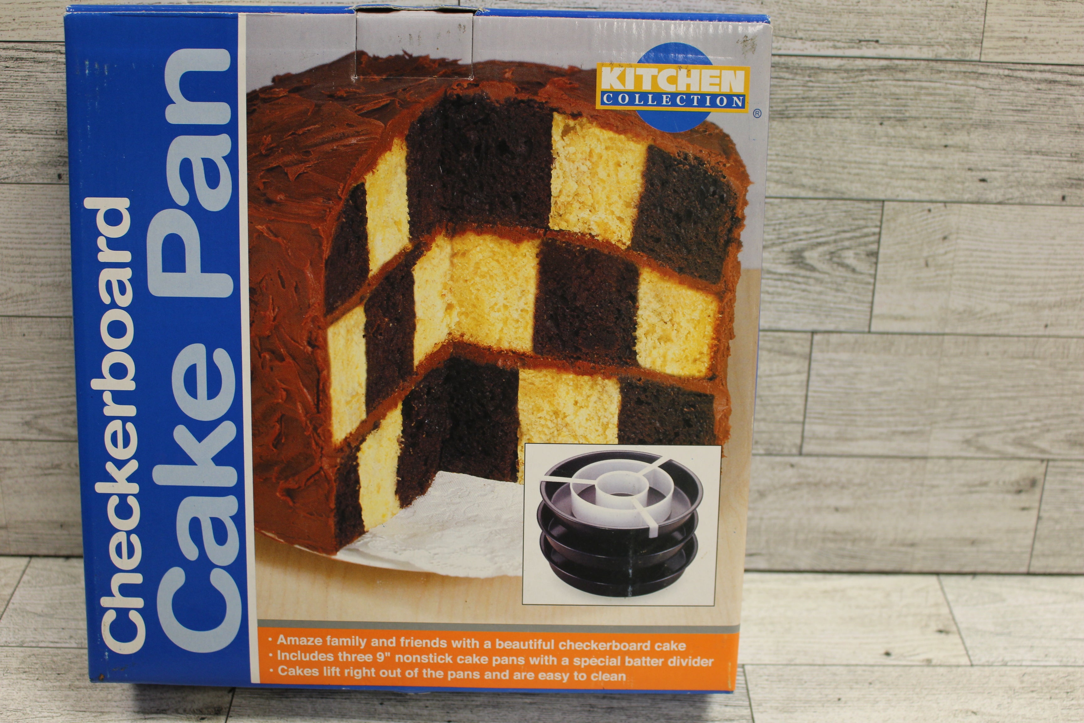 Checkerboard 2024 cake pan