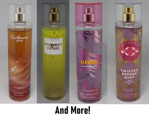 Bath & Body Works Fine Fragrance Mist - Choose Scent - Open Bottle