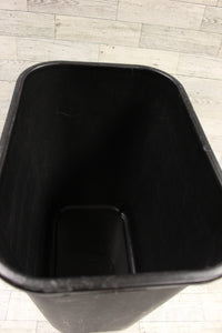 Tenex Office Desk Trash Can Wastebasket - #410 - Black - Used