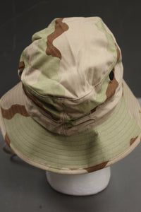 US Army Desert Hot Weather Boonie Sun Hat - Size: 6-3/4 - 8415-01-327-4830 - New