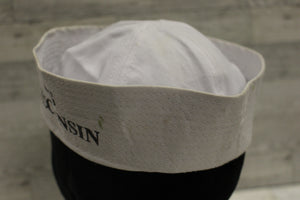 USS Wisconsin Sailors Hat - Used