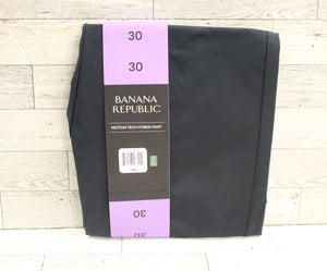 Banana Republic Motion Tech Hybrid Pant - Size: 30 - Black - New