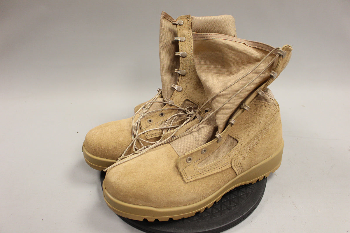 Belleville 300 DES ST Hot Weather Tactical Steel Toe Boot - Tan - 5.5R ...