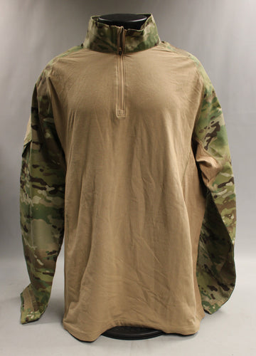 5.11 Tactial Quarter Zip Flex-Tac TDU Rapid Long Sleeve Shirt - 2XL - Multicam