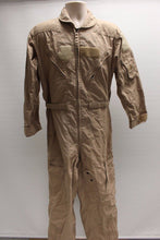 Load image into Gallery viewer, Men&#39;s Tan Summer Flyers Coveralls CWU - 27/P, Size: 40R, 8415-01-452-4877 - Used