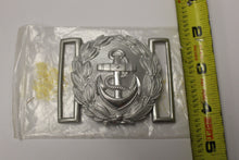 Load image into Gallery viewer, WWII German Kriegsmarine Dress Belt Buckle - Original - Aluminum - New