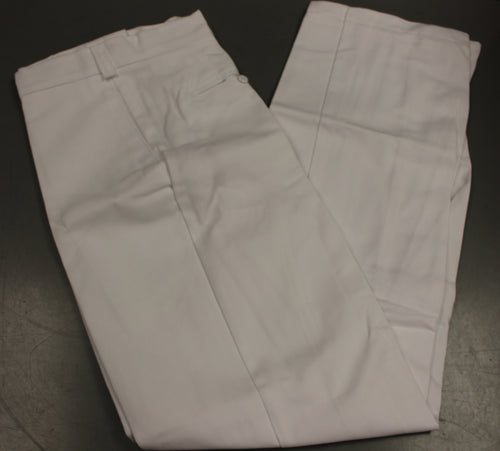 Men's Hospital White Poly/Cotton Pants - 38 X 34 - 8405-00-110-9474 - Used