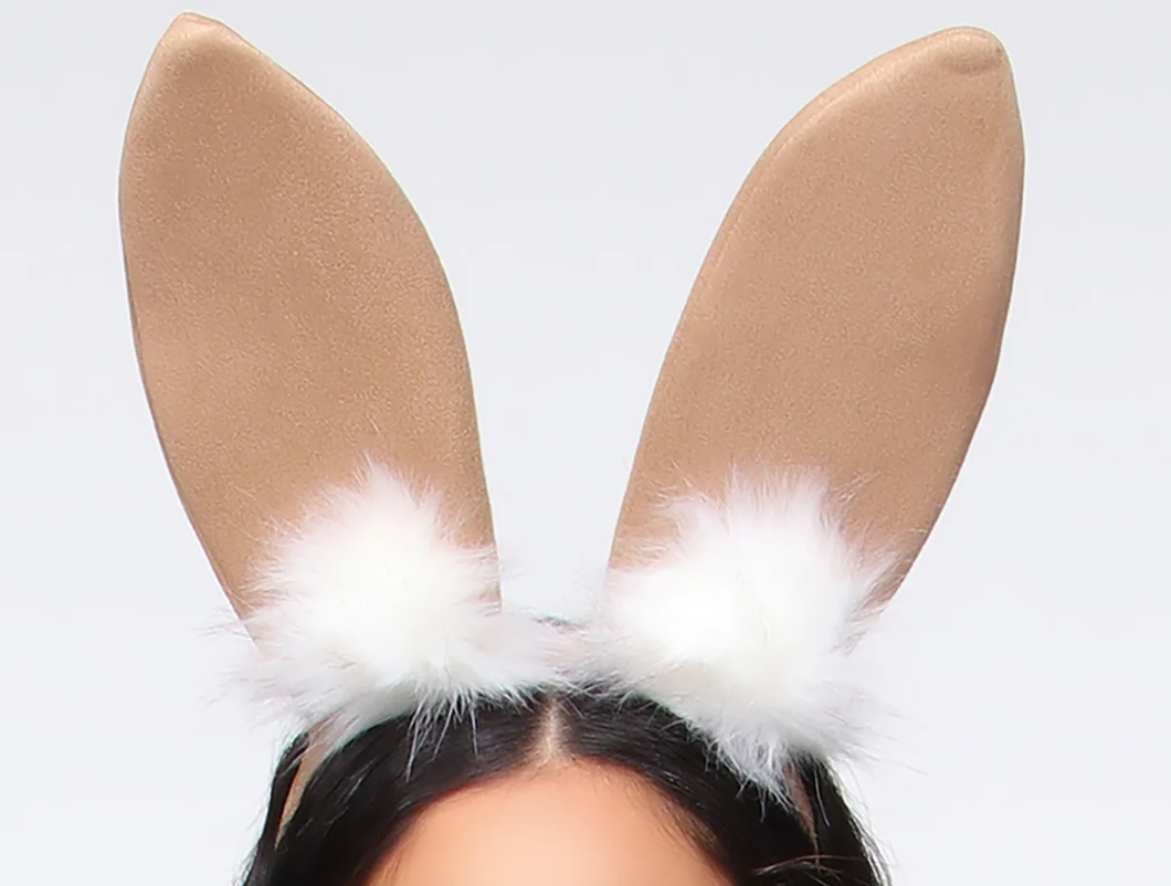 Fashion Nova Basketball Bunny Babe Ears Headband - Halloween Costume - New