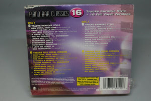 Karaoke Party Piano Bar Classics - 2 CDs - New Sealed