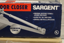 Load image into Gallery viewer, Sargent Commercial Door Closer B82 Size 5 - Aluminum Finish - B82502 - New